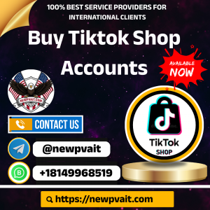 Buy Tiktok Shop Accounts