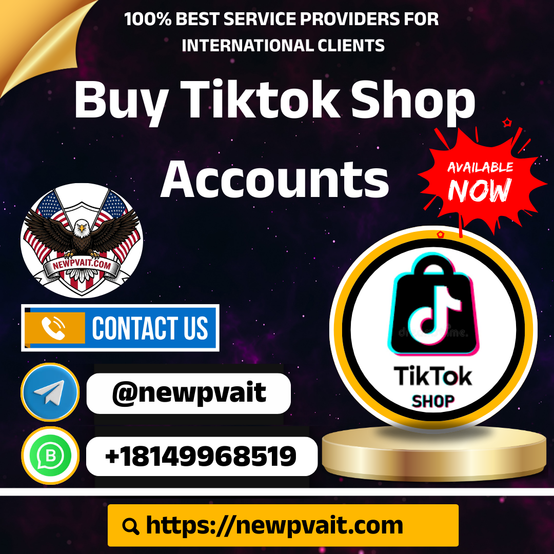 Buy Tiktok Shop Accounts